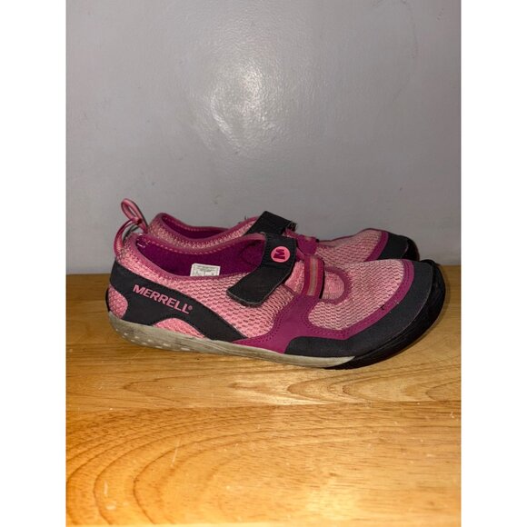 Merrill Pure Glove Kids Confetti Performance Footwear Mesh Pink Size 5 Barefoot - Picture 4 of 12